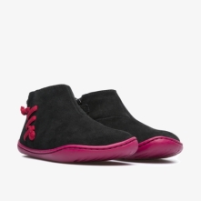 Camper Black Ankle Boots Kids - Peu Online Ireland | UFHBG7648